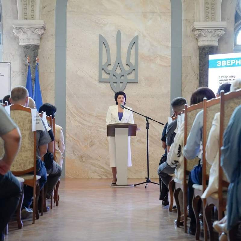 Виступ під час Форуму у Чернівцях